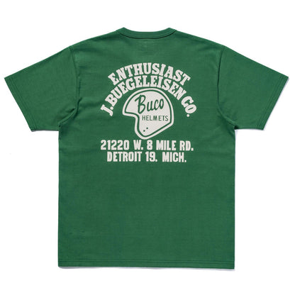 BC25005 BUCO TEE / ENTHUSIAST - GREEN