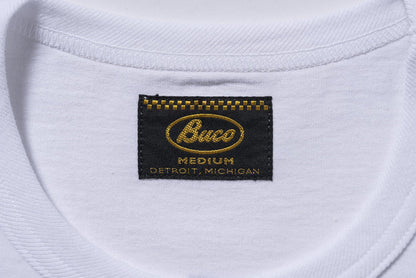 BC25005 BUCO TEE / ENTHUSIAST - WHITE