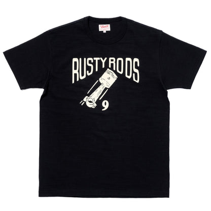 BC25006 ATHLETIC T-SHIRT / RUSTY RODS - BLACK