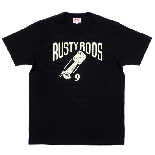 BC25006 ATHLETIC T-SHIRT / RUSTY RODS - BLACK