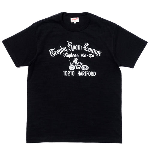BC25007 ATHLETIC T-SHIRT / TROPHY ROOM LOUNGE - BLACK