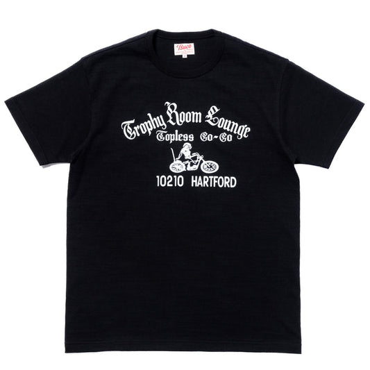 BC25007 ATHLETIC T-SHIRT / TROPHY ROOM LOUNGE - BLACK