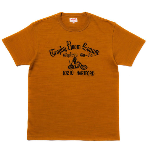 BC25007 ATHLETIC T-SHIRT / TROPHY ROOM LOUNGE - MUSTARD
