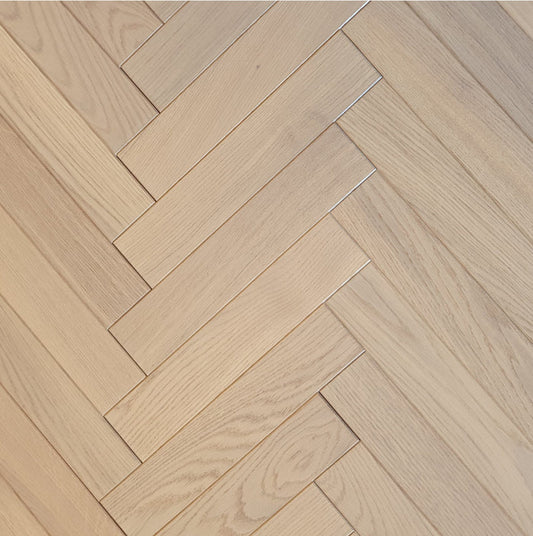 Bedlington Pinot Gris Brushed Oiled Oak Parquet