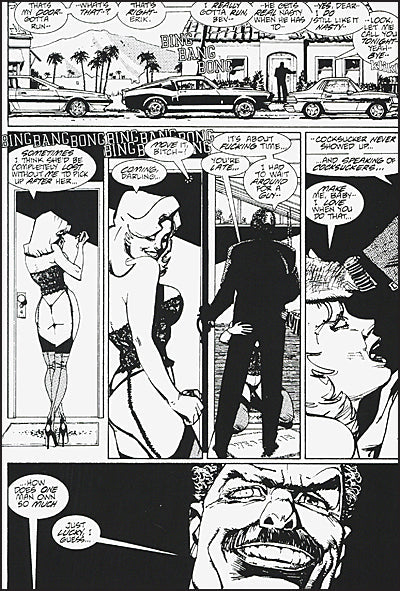 BLACK KISS Omnibus Hurt