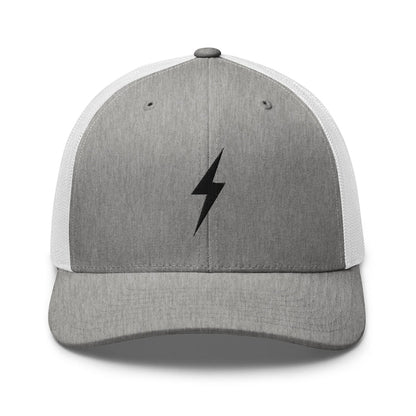 Heather Grey/White / One Size Fits Most / Trucker Cap