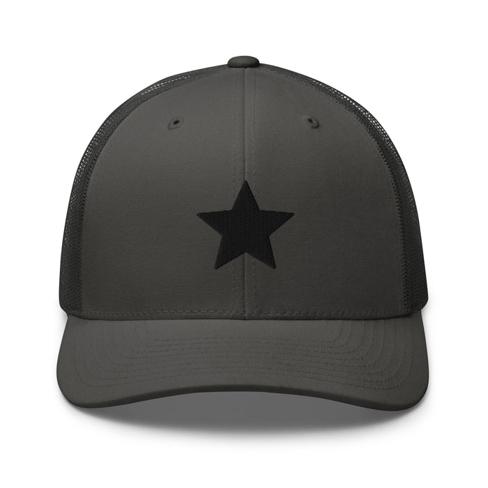 Charcoal / One Size Fits Most / Embroidered Trucker Cap