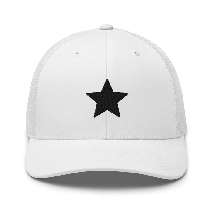White / One Size Fits Most / Embroidered Trucker Cap