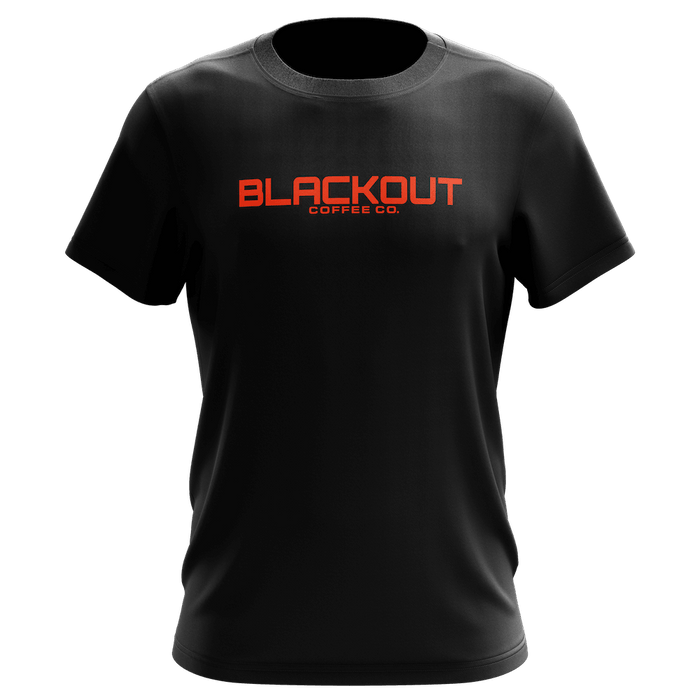 Black T-Shirt with Blackout Logo