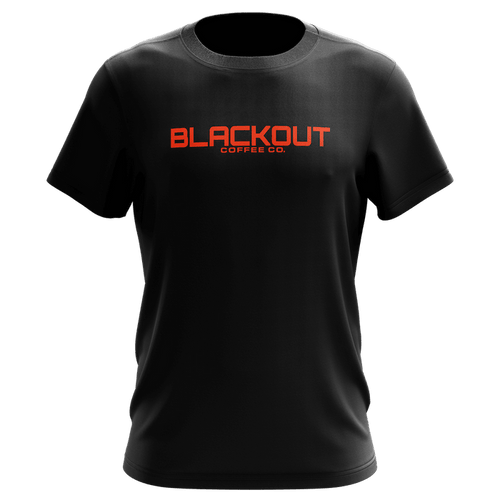 Black T-Shirt with Blackout Logo