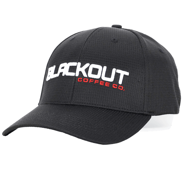 Blackout Coffee Co. Performance Cap Side View