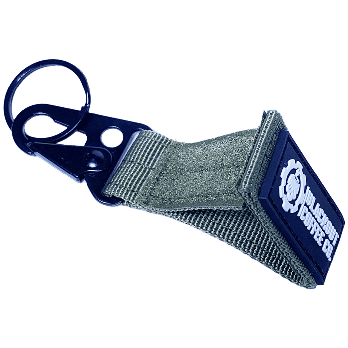 Blackout Coffee Keychain Army Green