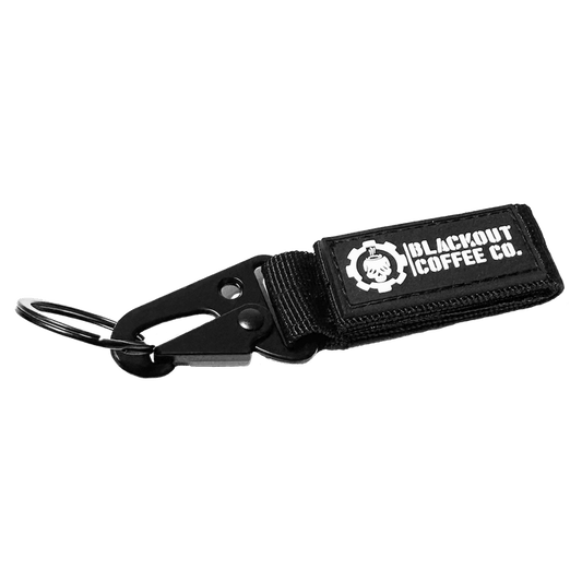 Blackout Coffee Keychain BLACK\/BLACK