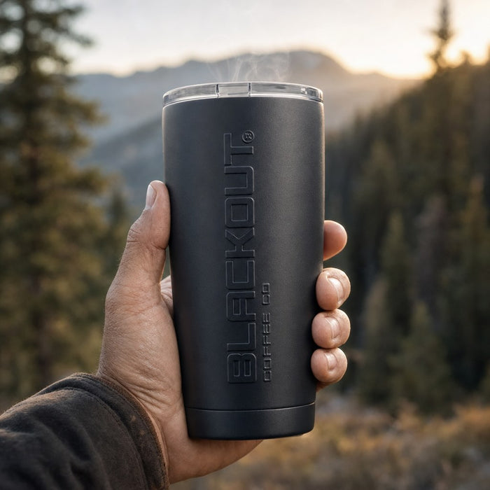Blackout Stealth Tumbler 20 oz