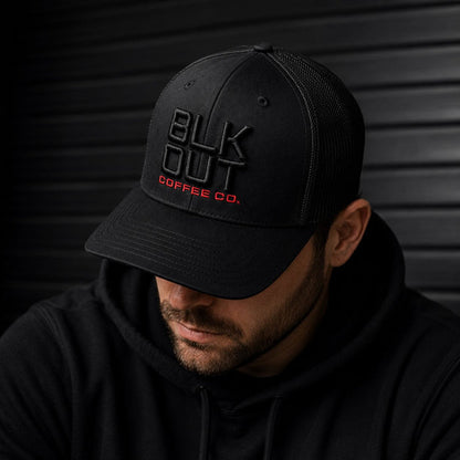 BLK OUT Operator Hat | Limited First Drop