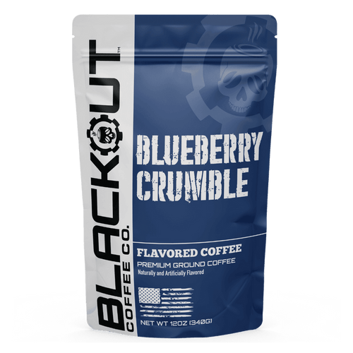 Blueberry crumble by blackout coffee