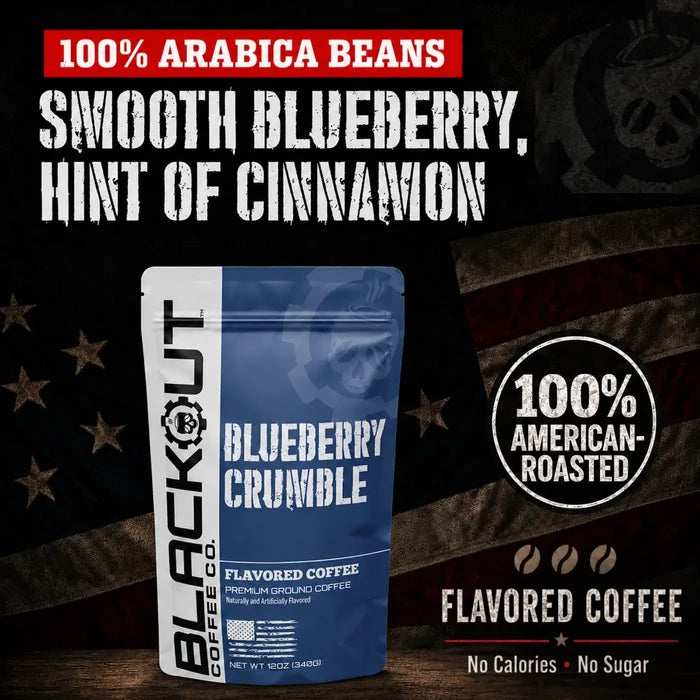 Blueberry Crumble Flavored Coffee