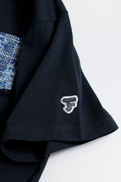 BORO POCKET TEE (FA25) - NAVY