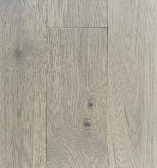 Boston Brushed Grey Lacquered Engineered Oak Flooring