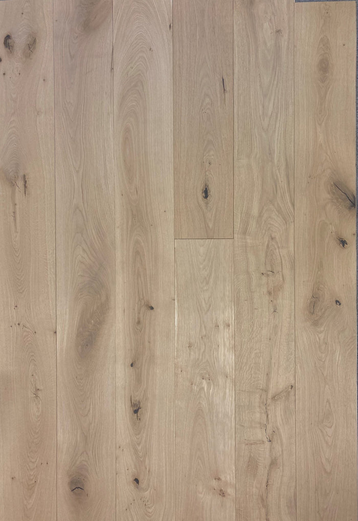 Boston Brushed Invisible Lacquered Engineered Oak Flooring