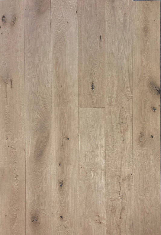 Boston Brushed Invisible Lacquered Engineered Oak Flooring