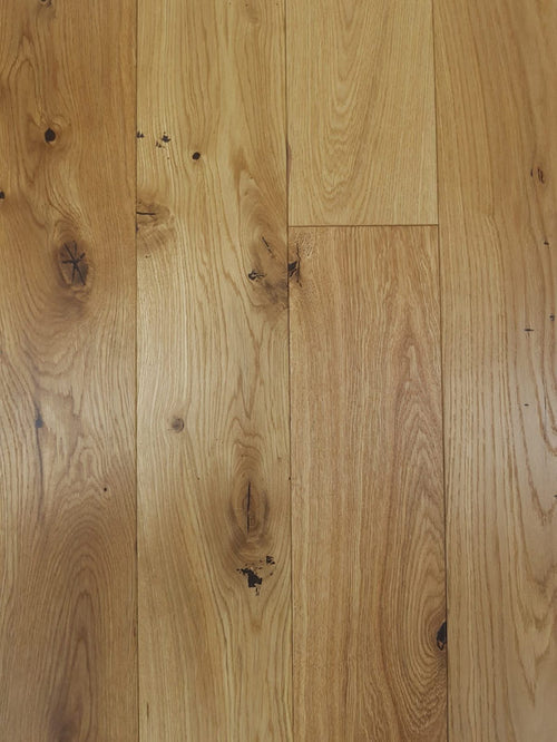 Boston Brushed Matt Lacquered Engineered Oak Flooring - ABCD Grade – 14/3 × 150 × 1900mm