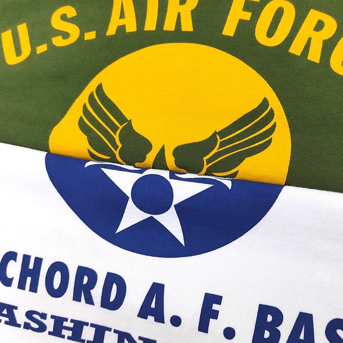 BR69626 LONG SLEEVE T-SHIRT - U.S. AIR FORCE - OLIVE