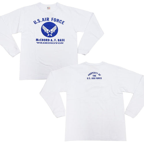 BR69626 LONG SLEEVE T-SHIRT - U.S. AIR FORCE - WHITE
