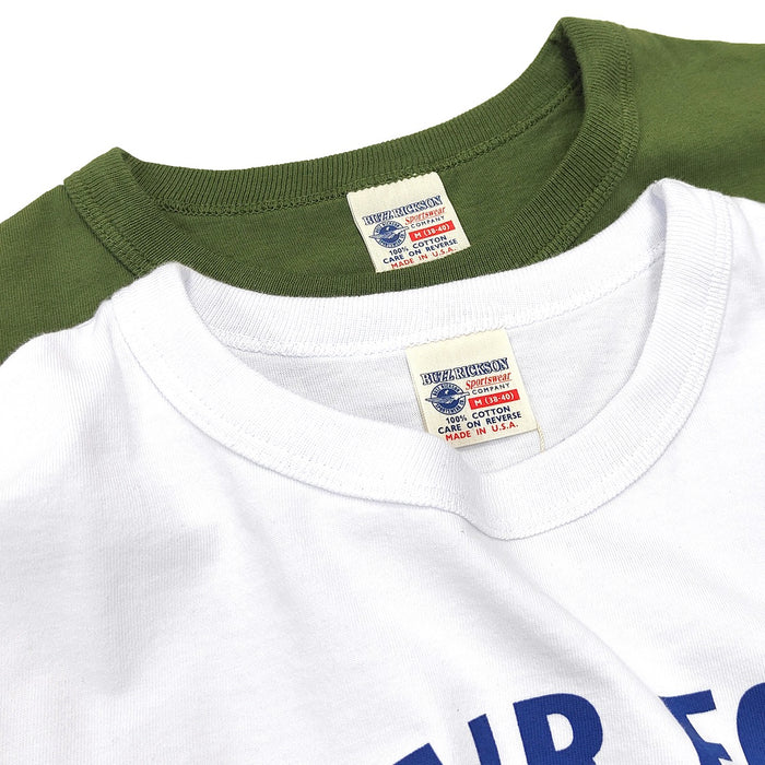 BR69626 LONG SLEEVE T-SHIRT - U.S. AIR FORCE - WHITE