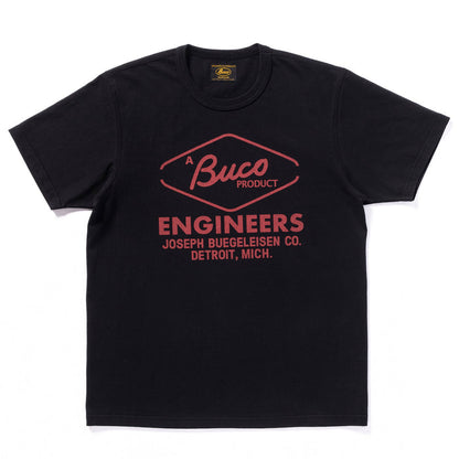 BUCO TEE / ENGINEERS - BLACK