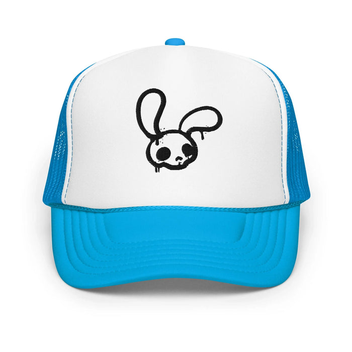 Blue / White / Blue / One Size Fits Most / Trucker Hat | Embroidered