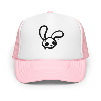 Light Pink / White / Light Pink / One Size Fits Most / Trucker Hat | Embroidered