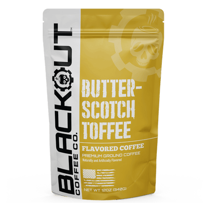 Butterscotch Toffee Flavored Coffee Bag 12oz