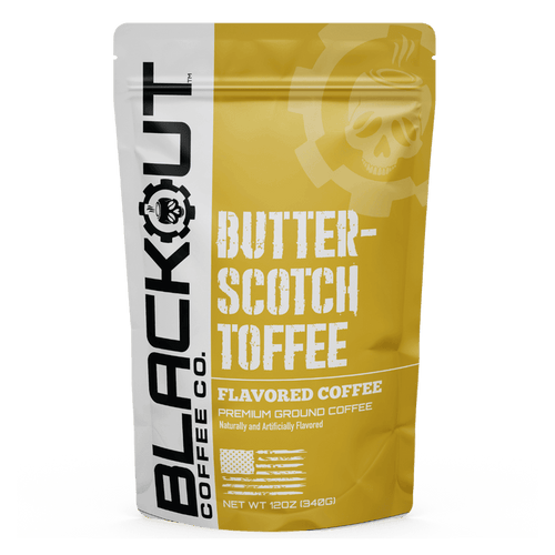 Butterscotch Toffee Flavored Coffee Bag 12oz