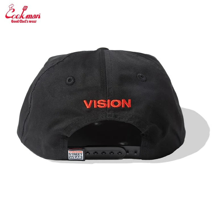 CAP VISION LOGO - BLACK