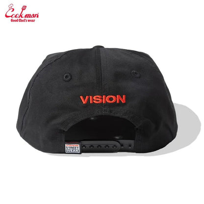 CAP VISION LOGO - BLACK
