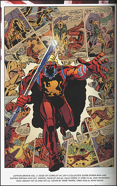 CAPTAIN BRITAIN Omnibus Wilson Cover