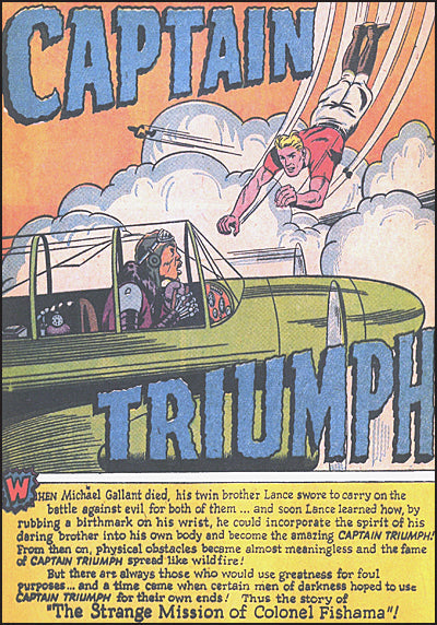 CAPTAIN TRIUMPH Volume 1 Hardcover