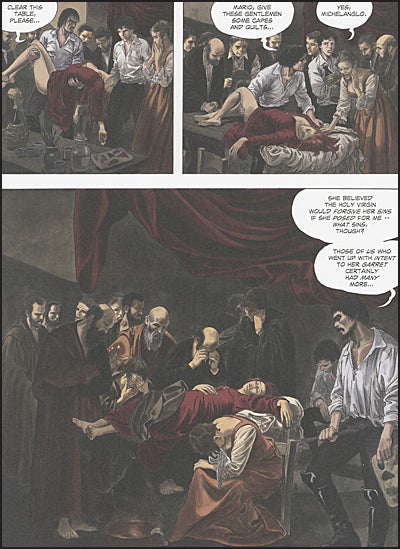 CARAVAGGIO THE PALETTE AND THE SWORD Volume 1