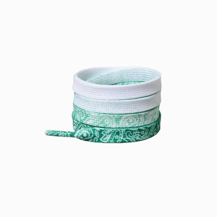Green / 120 CM / 47 IN / Shoe Lace Patterns | 8 mm