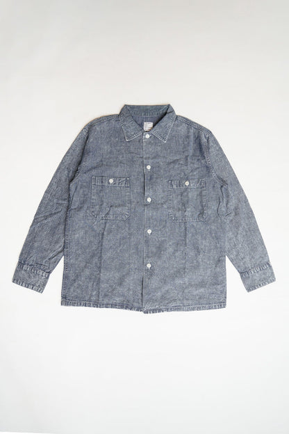 CHAMBRAY SHIRT - BLUE CHEMICAL