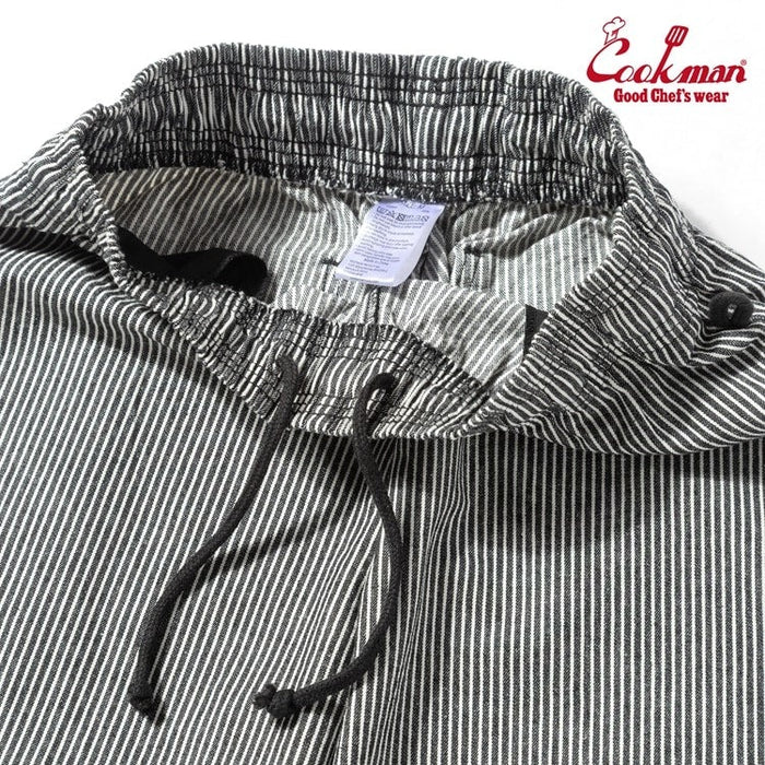 CHEF PANTS HICKORY - BLACK