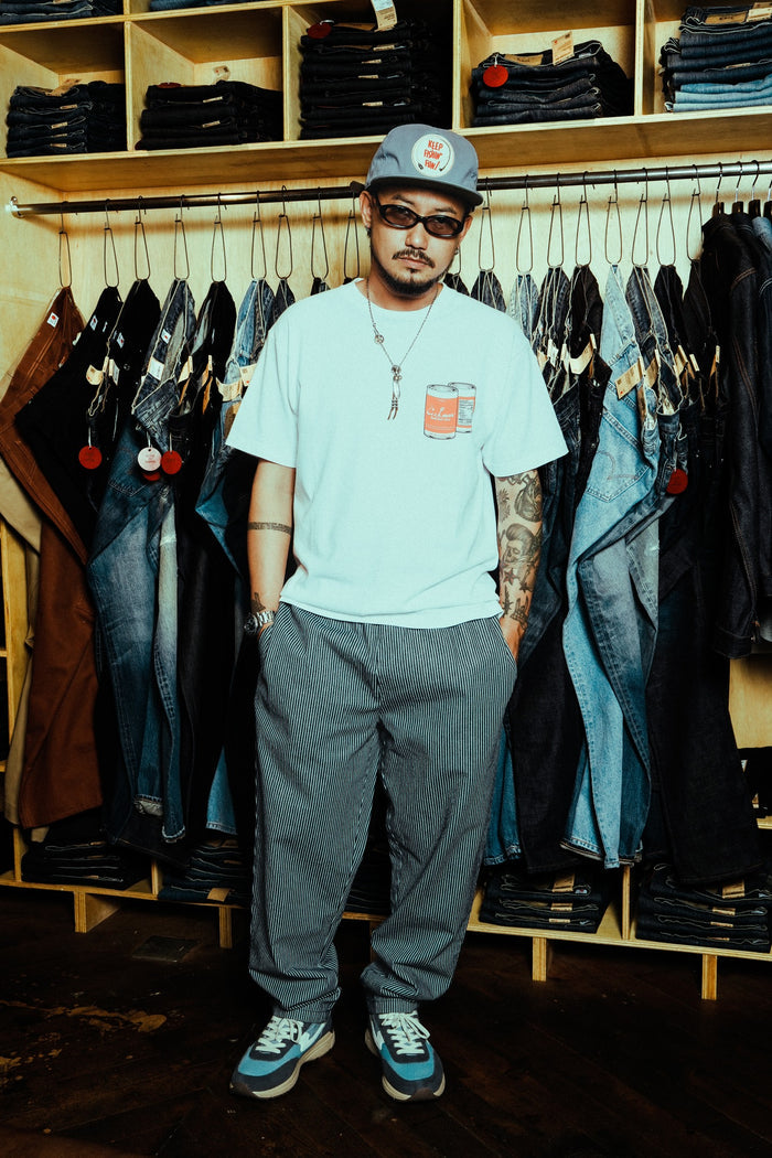 CHEF PANTS HICKORY - NAVY