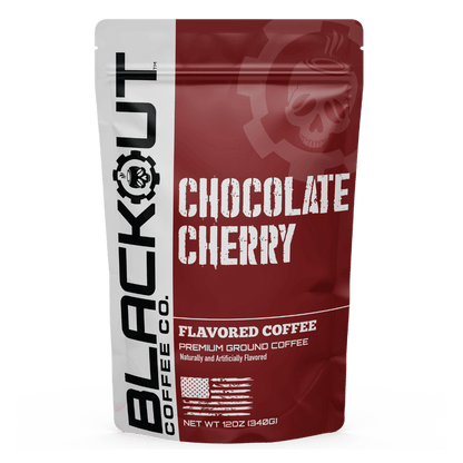 chocolate cherry by blackout coffee