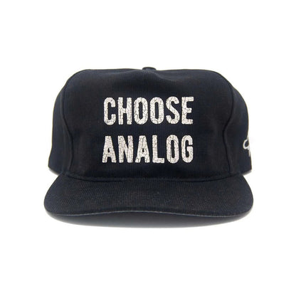 CHOOSE ANALOG Strapback - BLACK