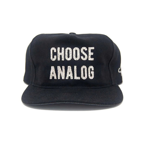 CHOOSE ANALOG Strapback - BLACK