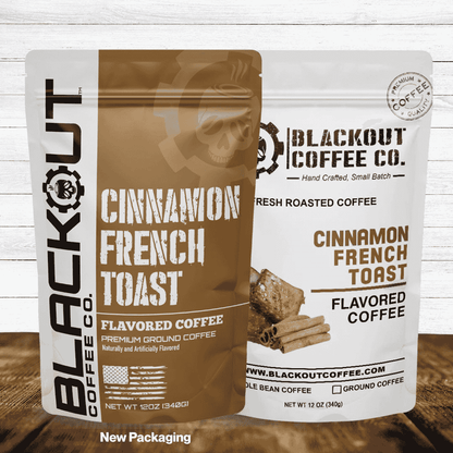 Cinnamon French Toast Flavored Coffee Bag 12oz by blackout