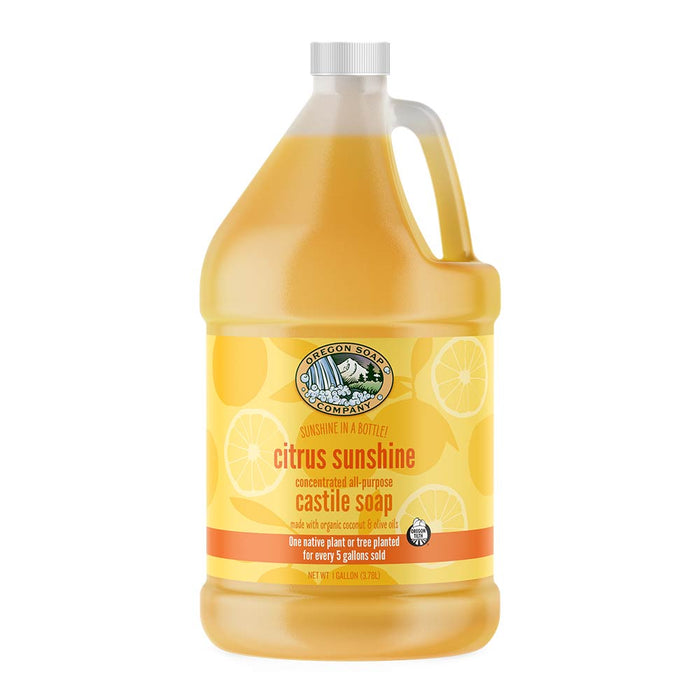 Citrus Sunshine Liquid Organic Castile Soap