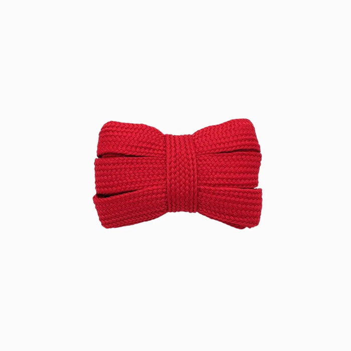 Red / 100 CM / 39 IN / Fat Shoe Laces | 2 CM