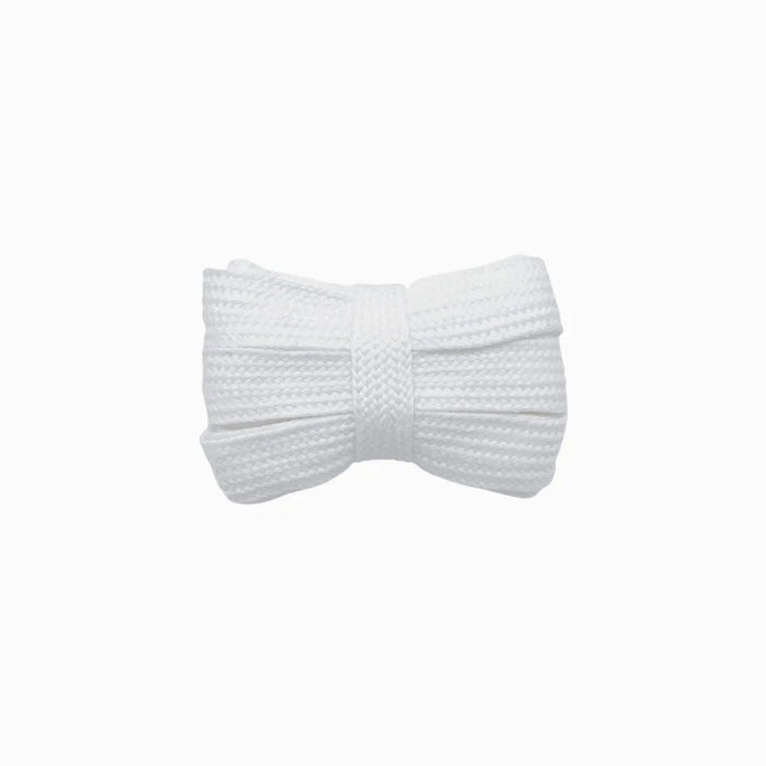 White / 100 CM / 39 IN / Fat Shoe Laces | 2 CM
